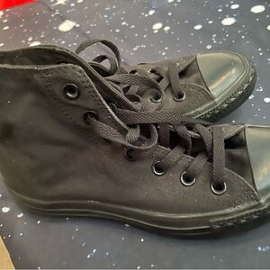 Converse Black High-Top Sneakers